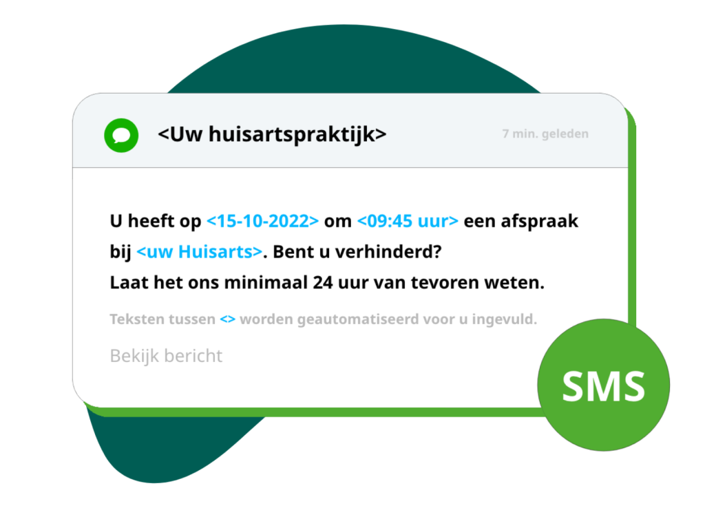 SMS afspraakherinnering NL